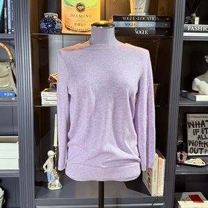 Talbots Lilac Cashmere Sweater – Size M